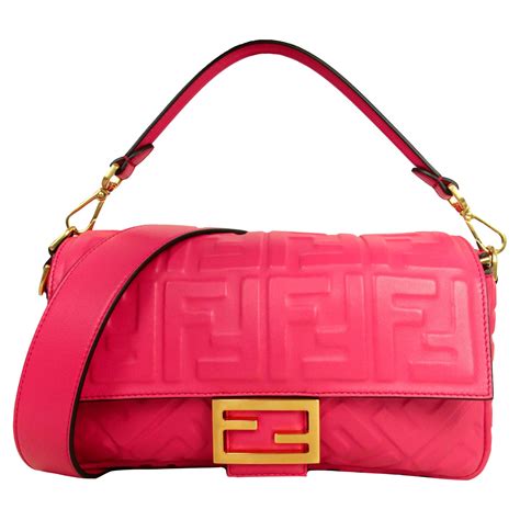 fendi first bag pink|pink Fendi baguette.